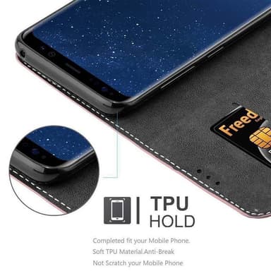 Samsung Galaxy S8 PLUS Suojakuori (Vaaleanpunainen)