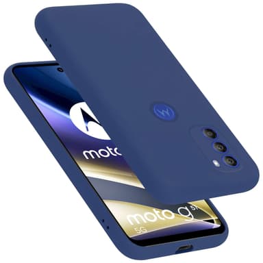 Motorola MOTO G51 5G Suojakuori Kotelo (Sininen)