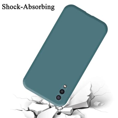 Samsung Galaxy A02 / M02 Suojakuori Kotelo (Green)