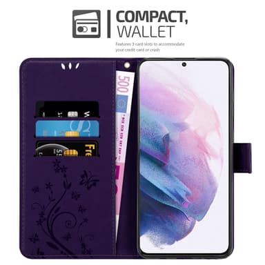 Samsung Galaxy S21 5G Suojakuori Lompakkokotelo