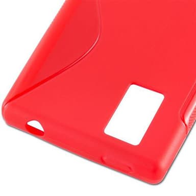 LG OPTIMUS GJ Suojakuori Cover (Punainen)