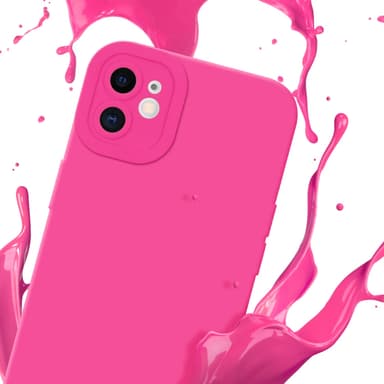 iPhone 12 Suojakuori Kotelo (Vaaleanpunainen)