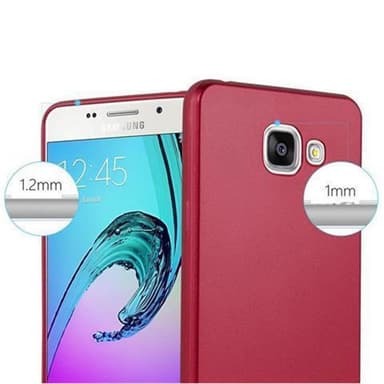 Samsung Galaxy A3 2016 Suojakuori Kotelo (Punainen)