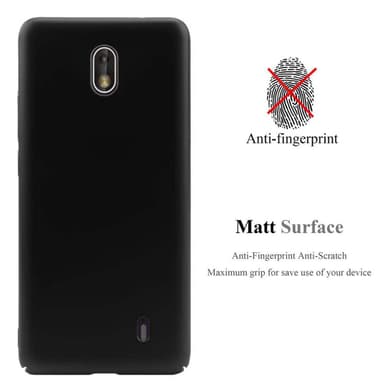Nokia 1 2018 Suojakuori Kotelo Cover (Musta)