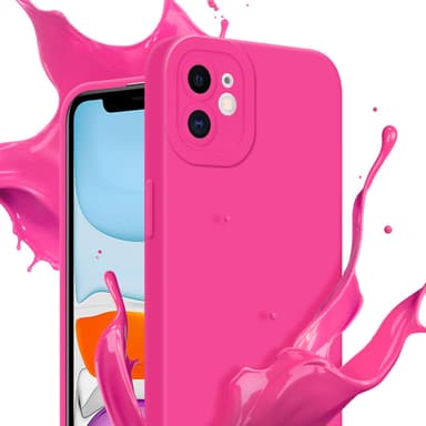 iPhone 12 Suojakuori Kotelo (Vaaleanpunainen)