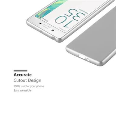 Sony Xperia X Suojakuori Kotelo (Hopea)