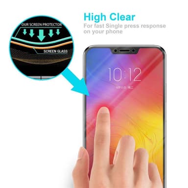Lenovo Z5 Näytönsuoja Karkaistu lasi Suojakalvo