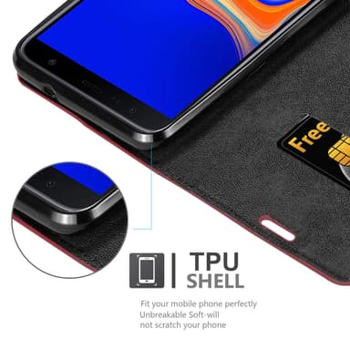 Samsung Galaxy J6 PLUS Suojakuori Lompakkokotelo