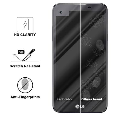 LG X SCREEN Näytönsuoja Karkaistu lasi Suojakalvo
