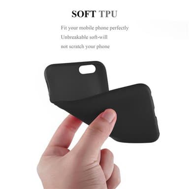 Suojakuori iPhone 6 / 6S Kotelo (Musta)