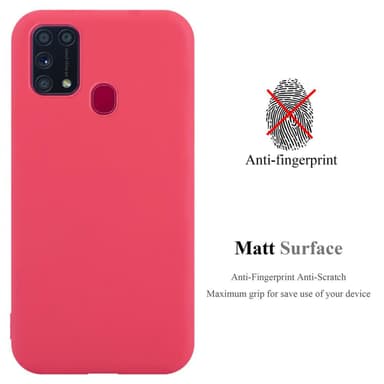 Suojakuori Samsung Galaxy M31 Kotelo (Punainen)