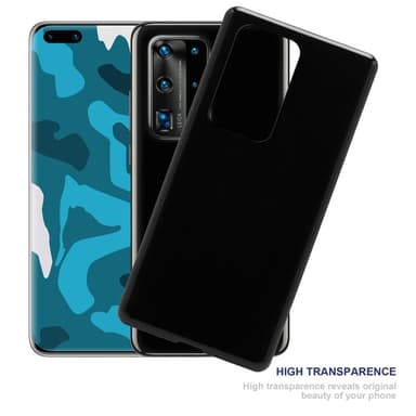 Huawei P40 PRO / P40 PRO+ Suojakuori Kotelo (Musta)