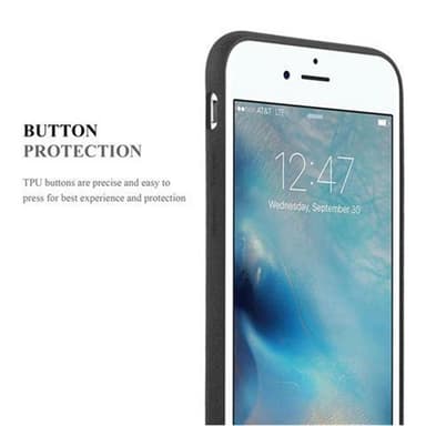 Suojakuori iPhone 6 / 6S Kotelo (Musta)