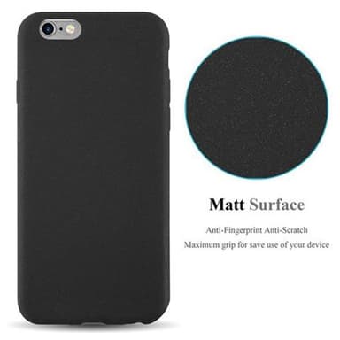 Suojakuori iPhone 6 / 6S Kotelo (Musta)