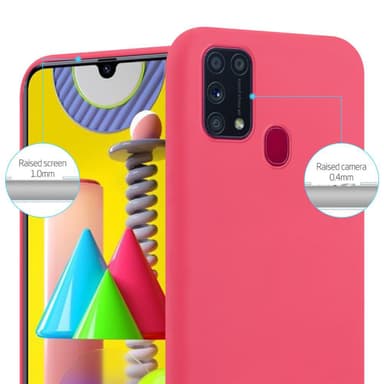 Suojakuori Samsung Galaxy M31 Kotelo (Punainen)