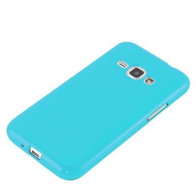 Samsung Galaxy J1 2015 Suojakuori Kotelo (Sininen)