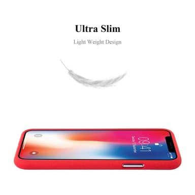 Suojakuori iPhone X / XS Kotelo (Punainen)