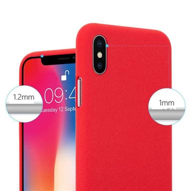 Suojakuori iPhone X / XS Kotelo (Punainen)