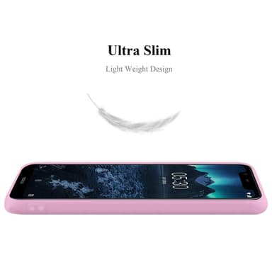 Suojakuori Nokia 5.1 PLUS / X5 Kotelo (Vaaleanpunainen)