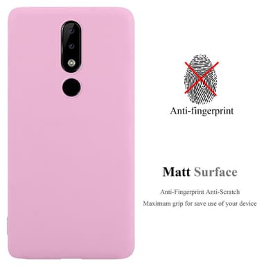 Suojakuori Nokia 5.1 PLUS / X5 Kotelo (Vaaleanpunainen)