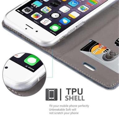 iPhone 6 PLUS / 6S PLUS Suojakuori Lompakkokotelo