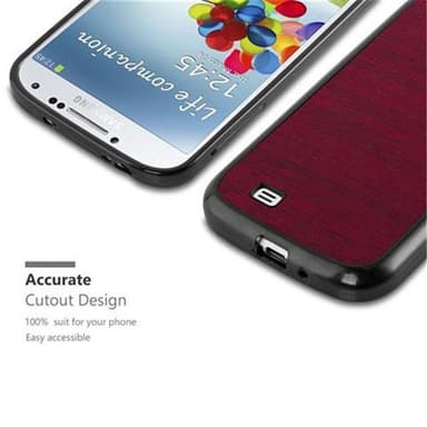 Samsung Galaxy S4 Suojakuori Kotelo (Punainen)