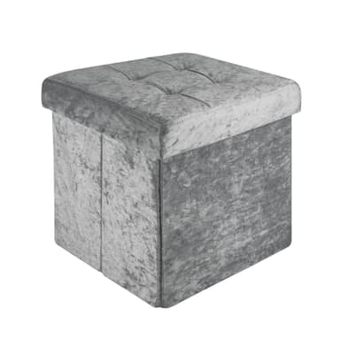 Taittuva Jakkara istuinkuutio 30x30x30cm (harmaa)