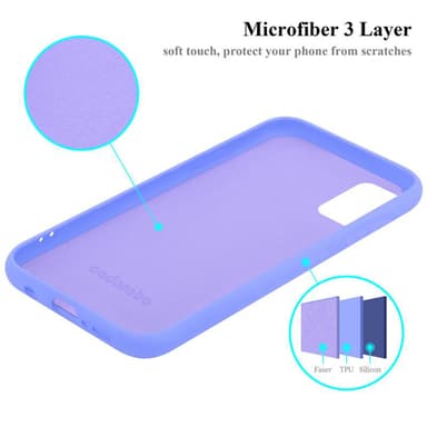 Samsung Galaxy A41 Suojakuori Kotelo (Violetti)