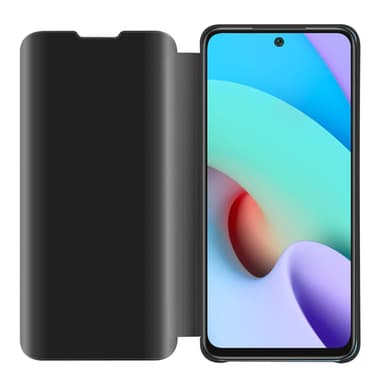 Suojakuori Xiaomi RedMi 10 Lompakkokotelo (Musta)