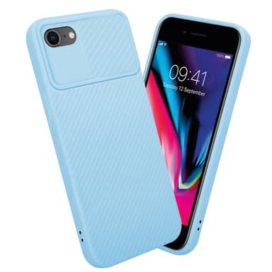 iPhone 7 / 7S / 8 / SE 2020 Suojakuori Kotelo (Sininen)