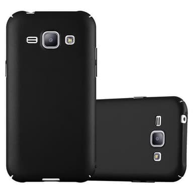 Samsung Galaxy J1 2015 Suojakuori Kotelo Cover (Musta)