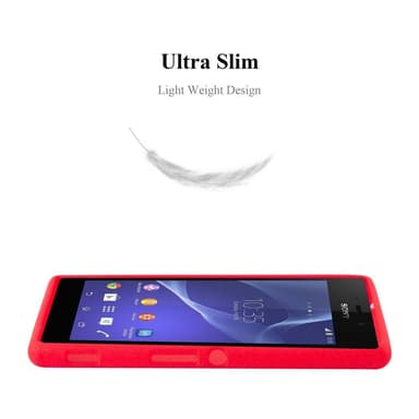 Suojakuori Sony Xperia M2 / M2 AQUA Kotelo (Punainen)