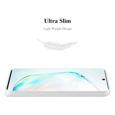 Samsung Galaxy NOTE 10 Suojakuori Kotelo (Hopea)