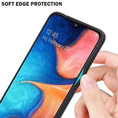 Suojakuori Samsung Galaxy A10e / A20e Kotelo (Musta)