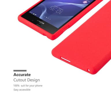 Suojakuori Sony Xperia M2 / M2 AQUA Kotelo (Punainen)