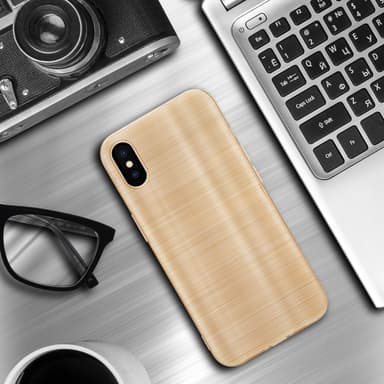Suojakuori iPhone X / XS Kotelo (kulta)