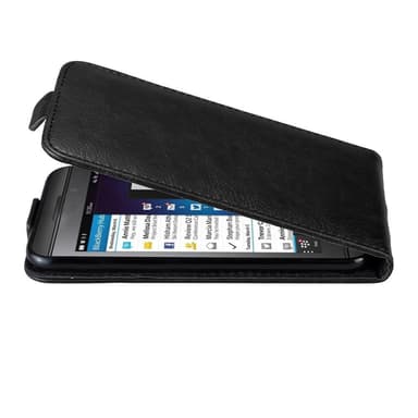 Blackberry Z10 Suojakuori Lompakkokotelo (Musta)