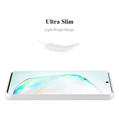 Samsung Galaxy NOTE 10 Suojakuori Kotelo (Hopea)