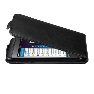 Blackberry Z10 Suojakuori Lompakkokotelo (Musta)