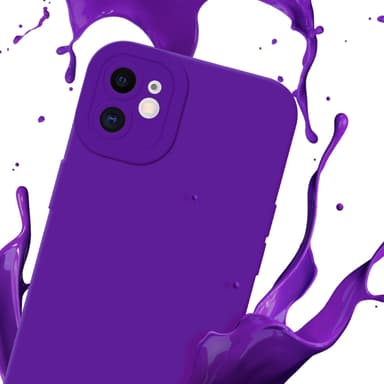 iPhone 12 Suojakuori Kotelo (Violetti)