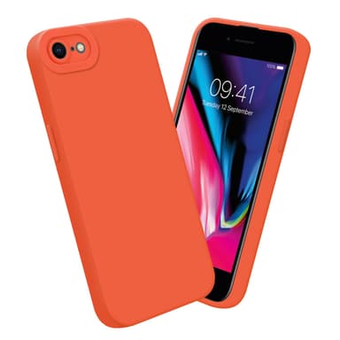 iPhone 7 / 7S / 8 / SE 2020 Suojakuori Kotelo (Oranssi)