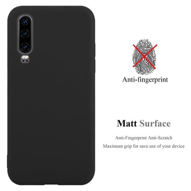 Suojakuori Huawei P30 Kotelo (Musta)