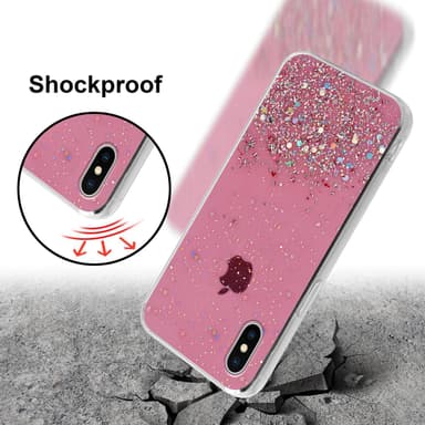 iPhone XS MAX Suojakuori Kotelo (Vaaleanpunainen)