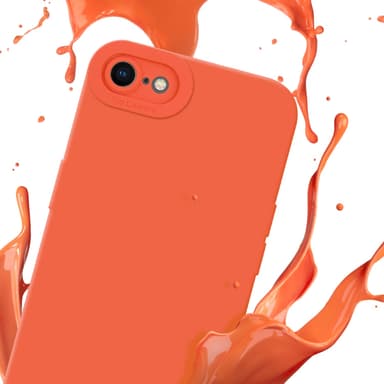 iPhone 7 / 7S / 8 / SE 2020 Suojakuori Kotelo (Oranssi)