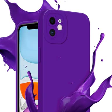 iPhone 12 Suojakuori Kotelo (Violetti)