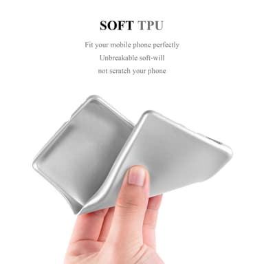 iPhone 11 Suojakuori Kotelo (Hopea)