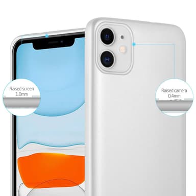 iPhone 11 Suojakuori Kotelo (Hopea)