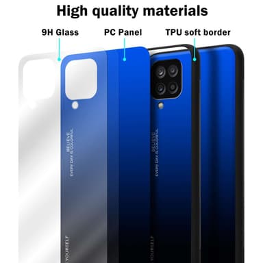 Suojakuori Samsung Galaxy A12 / M12 Kotelo (Musta)