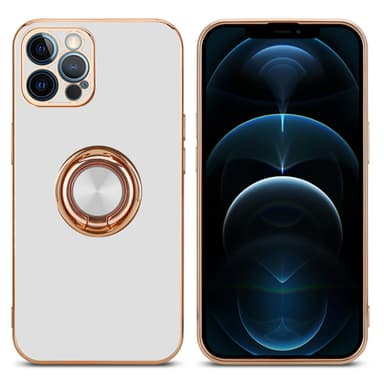 iPhone 12 PRO MAX Suojakuori Kotelo (Valkoinen)
