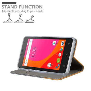 Lenovo B Suojakuori Lompakkokotelo (harmaa)